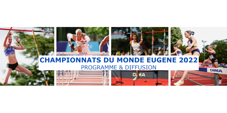 L'Equipe de France aux Championnats du monde d'athlétisme Eugène 2022