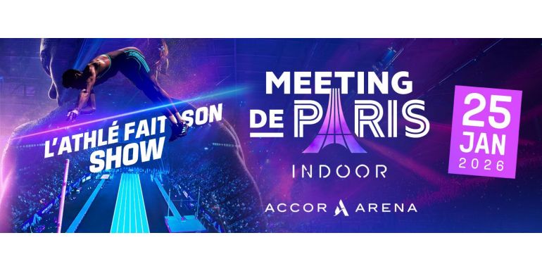 Meeting de Paris Indoor 2026: DIMASPORT, Official Supplier of an Exceptional Athletic Show