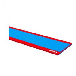 DIMASPORT END ASSEMBLING GYMNASTICS TRACK WITH RED EDGING