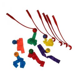 COMET BALLS AND THROWERS SET OF 6
