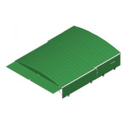 SHED FOR CLUB POLE-VAULT LANDING SYSTEM FOR 6.30 X 5 M MATS