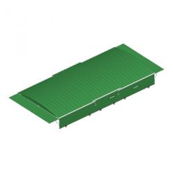 SHED FOR MEETING DOUBLE-FRONT POLE-VAULT LANDING SYSTEM FOR 10.00 X 5.00 M MATS