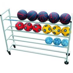 BALL CARRYING RACK AND CART 156 X 51 X 143 CM