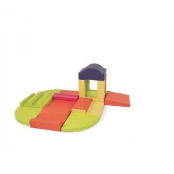 CO-ORDINATION OBSTACLE COURSE 10 FOAM MODULES FOR 6-18 MONTHS CHILDRENS