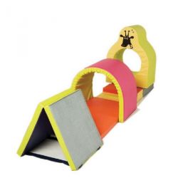 HIDE AND SEEK OBSTACLE COURSE 5 FOAM MODULES FOR 6-18 MONTHS CHILDRENS