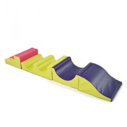 BALANCE CHALLENGE OBSTACLE COURSE 4 FOAM MODULES FOR 2-3 YEARS CHILDRENS