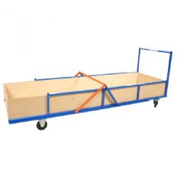 SCOOL HURDLE CART WITH MATERIAL BOX