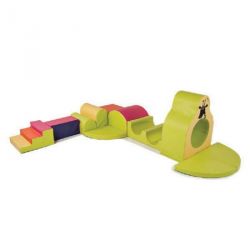 GIRAFFE OBSTACLE COURSE 11 FOAM MODULES 2-3 YEARS OLD CHILDRENS