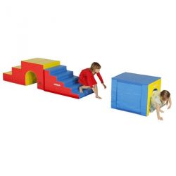 ESCATUNNEL COURSES 3 FOAM MODULES FOR3-6 YEARS OLD CHILDRENS