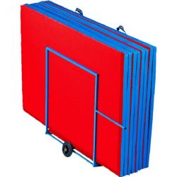 CHARIOT DE TRANSPORT VERTICAL POUR TAPIS 100 X 50 CM