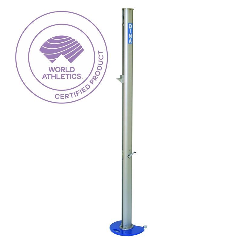 Poteaux hauteur aluminium <br/>grand championnat <br/>a manivelle - la paire