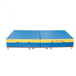 MATELAS REPLIABLE SUR ROULETTES400X200X50CMPLEYEL GYM