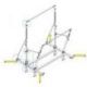 STABILISATEURS BARRES ASYMETRIQUES / PARALLELES<br />LOT DE 4