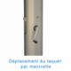 POTEAUX HAUTEUR ALUMINIUM <br />GRAND CHAMPIONNAT <br />A MANIVELLE - LA PAIRE