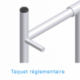 POTEAUX PERCHE COMPETITION REPLIABLES<br />SANS CHARIOT <br />LA PAIRE