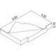 MATELAS HAUTEUR CHALLENGER<br />WORLD ATHLETICS<br />6.00 X 4.25/4.00 X 0.70M