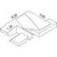 MATELAS PERCHE CLUB DIMASPORT <br />6.30 X 5.00 X 0.80/0.50 M