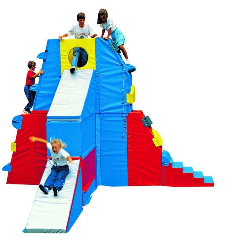 SUPER GYM KID - 17 MODULES<br />PARCOURS DE MOTRICITÉ EN MOUSSE<br />POUR ENFANT DE 3-12 ANS