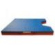 MATELAS DE CHUTE NAGE-KOMI <br />AVEC ENCOCHE TRAPEZOIDALE<br />240 X 200 X 20 CM