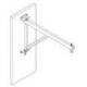POTENCE MURALE RABATTABLE <br />POUR SAC DE FRAPPE