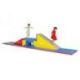 PEAK AND BRIDGE OBSTACLE COURSE<br />6 FOAM MODULES<br />FOR 3-6 YEARS OLD CHILDRENS