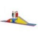 PEAK AND BRIDGE OBSTACLE COURSE<br />6 FOAM MODULES<br />FOR 3-6 YEARS OLD CHILDRENS