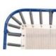 MINI TRAMPOLINE A RESSORT<br />115 X 115 X 45/55 CM<br />