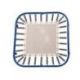 MINI TRAMPOLINE A RESSORT<br />115 X 115 X 45/55 CM<br />