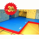 BON PLAN - MATELAS DE RÉCEPTION ESCALADE BI-DENSITÉ VELCRO 250X300X10 CM - SPÉCIAL SAE