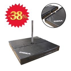 BON PLAN - MATELAS DE PERCHE DE FEU EN DEUX PARTIES 300 X 150 X 20CM