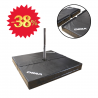 BON PLAN - MATELAS DE PERCHE DE FEU EN DEUX PARTIES 300 X 150 X 20CM