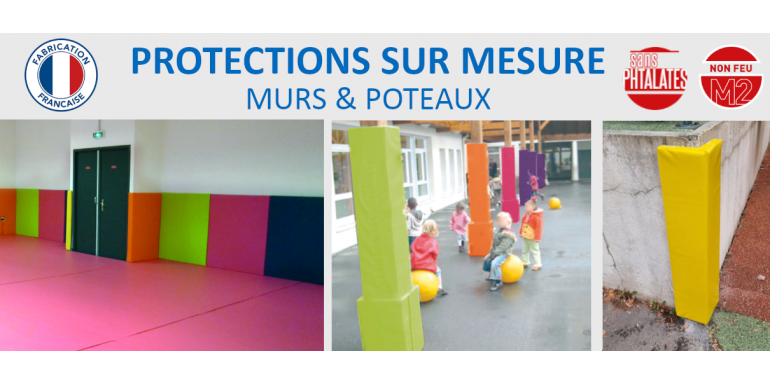 LES PROTECTIONS MURALES ET POTEAUX