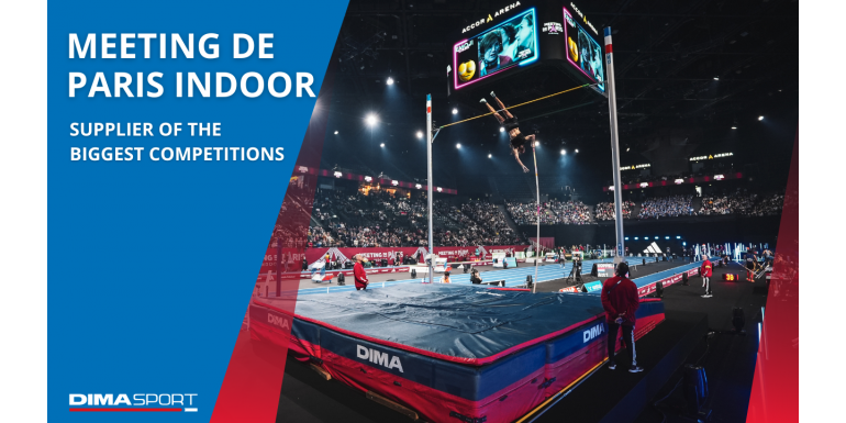 ATHLETICS EQUIPMENT SUPPLIER FOR THE MAJOR COMPETITIONS: MEETIND DE PARIS INDOOR