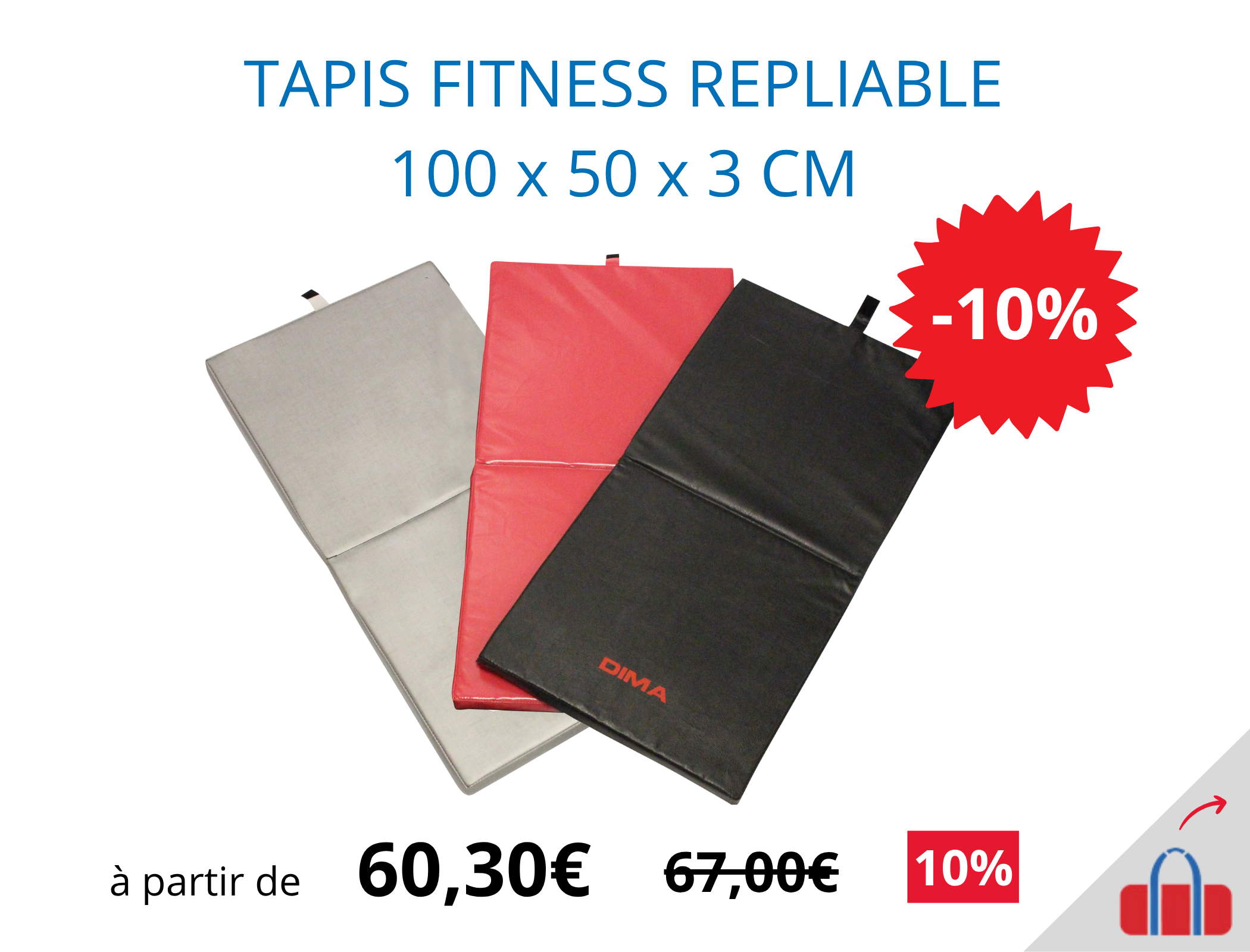 23951 Tapis fitness DIMA