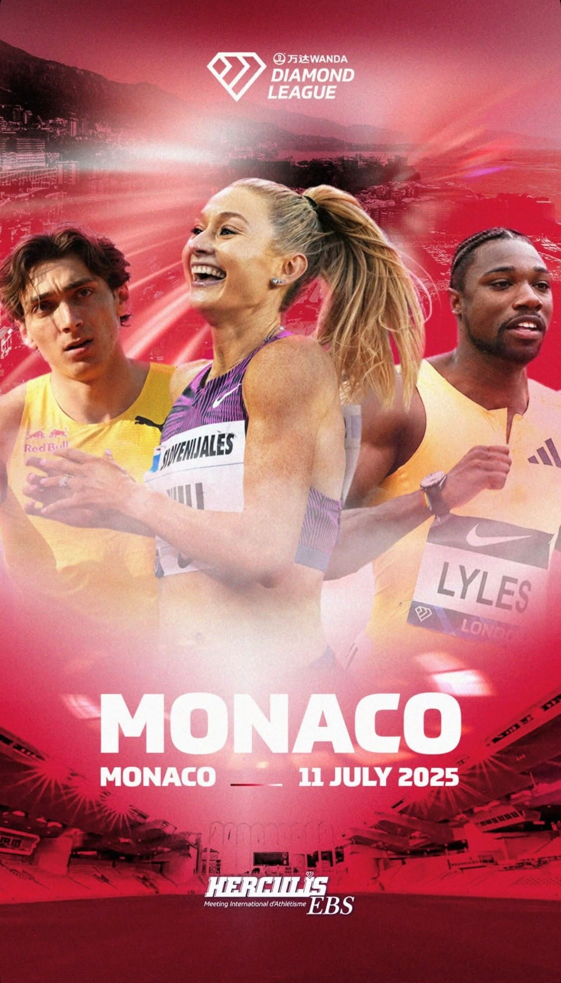 Affiche Diamond League Monaco