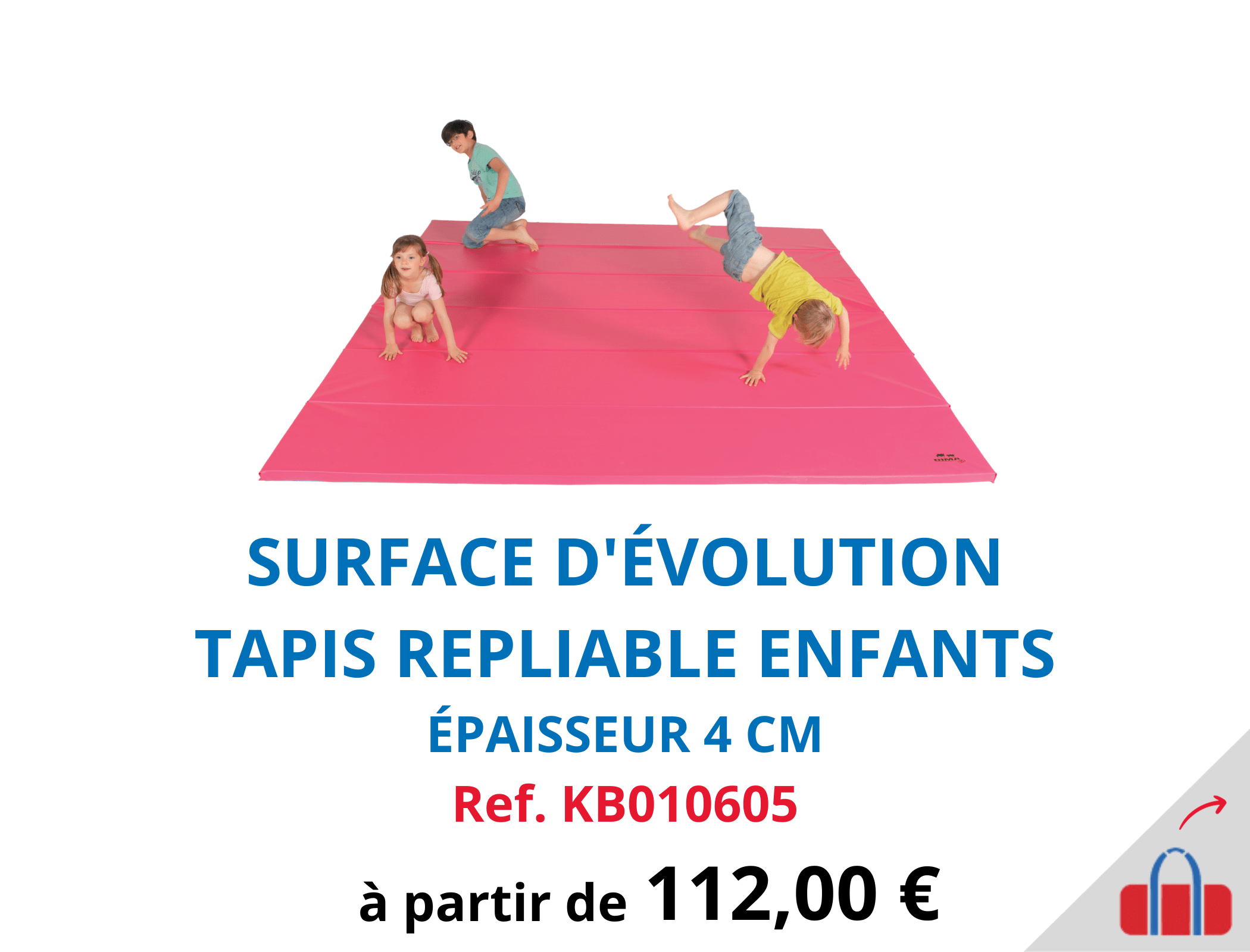 Tapis Surface evolution enfant