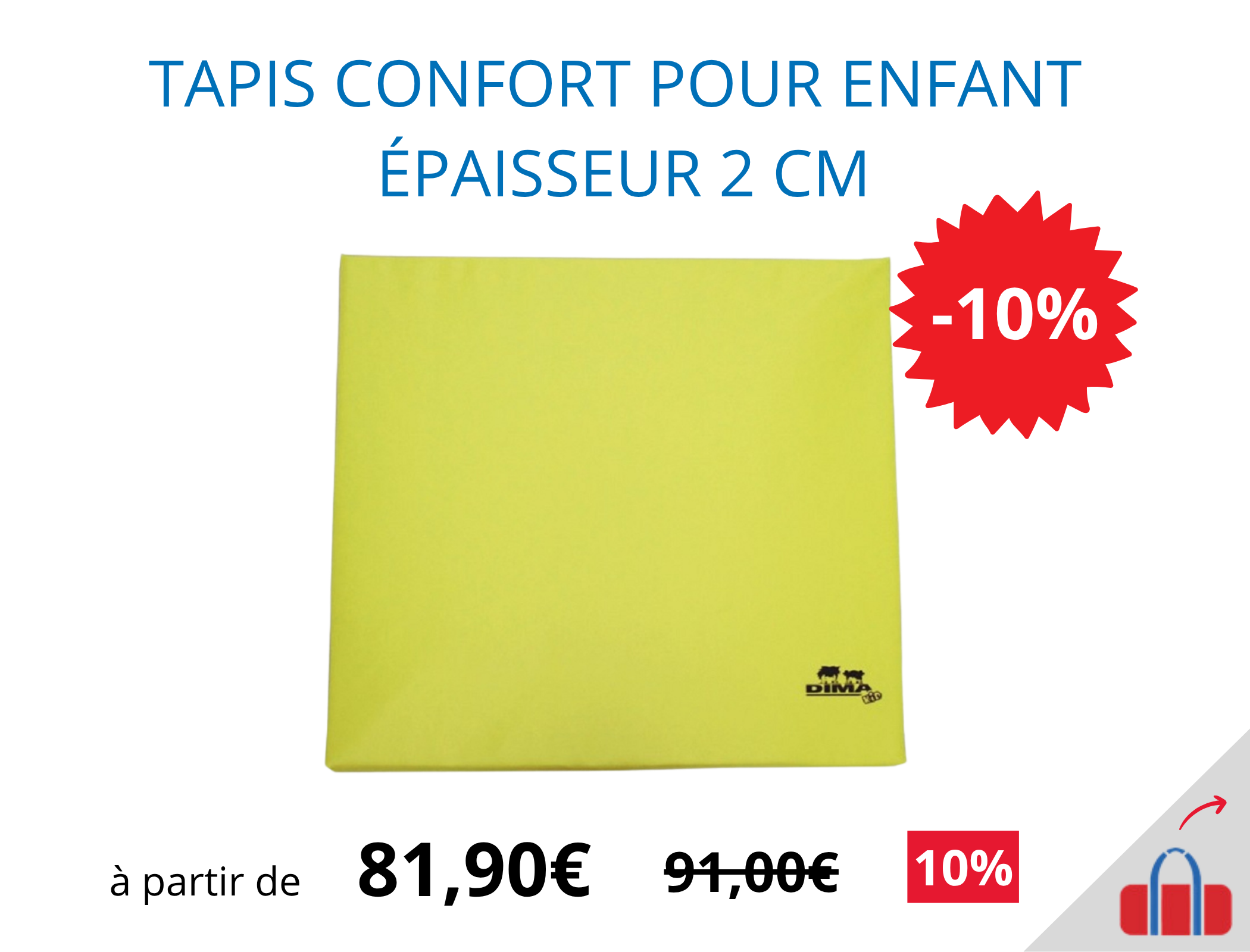 Tapis confort 2 cm KB017101