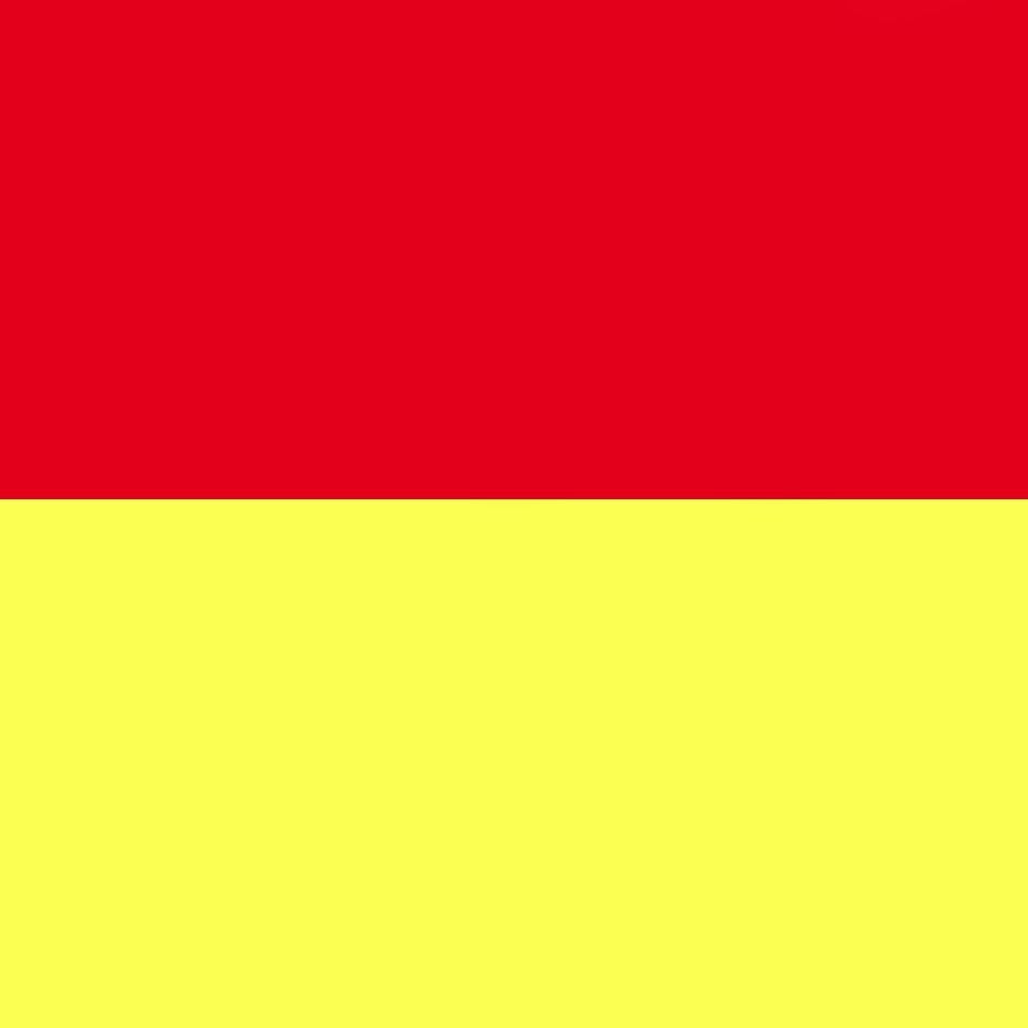 YELLOW AND RED