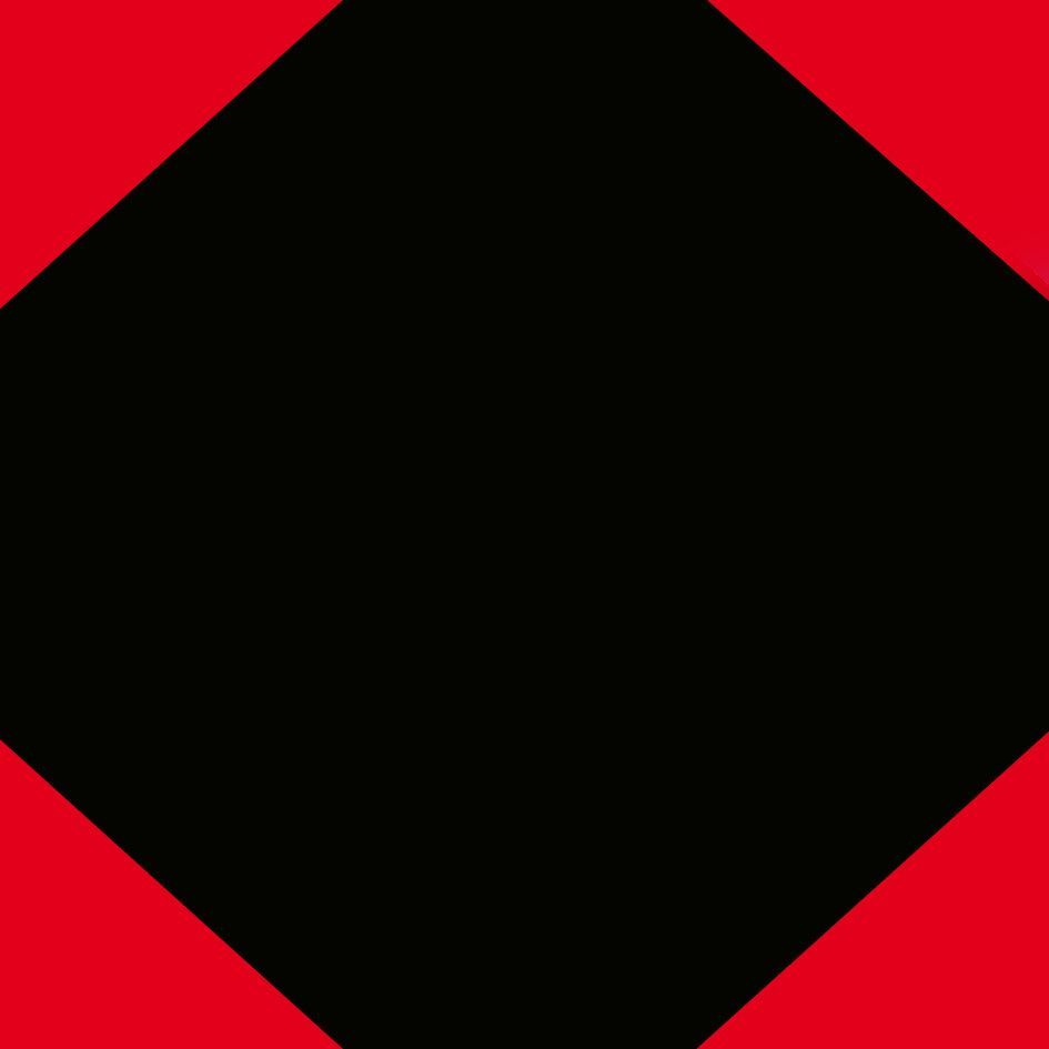 Black - RED CORNERS